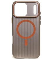 Auksinės spalvos dėklas Apple iPhone 17 Pro Max telefonui "Case Simply"