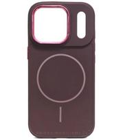 Purpurinis dėklas Apple iPhone 17 Pro telefonui "Frame Mag Cover"