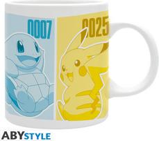 Abysse POKEMON Mug - Pikachu & Kanto Starters - 320 ml