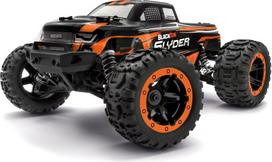 Blackzon - Slyder MT 1/16 4WD Electric Monster Truck - Orange (540099)