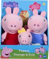 Peppa Pig - Plush 3PK (8423)