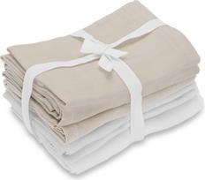 Vanilla Copenhagen - Muslins 4 Pack - Oyster Grey - 70 x 70 cm