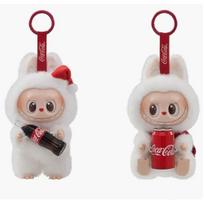 Dainuojantis minkštas pliušinis pakabukas LABUBU “COCA-COLA”