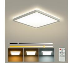 Brilagi - dimeriuojamas LED šviestuvas ULTRA SLIM LED/18W/230V 30x30 cm balta + nuotolinio valdymo pultas