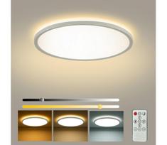 Brilagi - dimeriuojamas LED šviestuvas ULTRA SLIM LED/24W/230V Ø 42 cm balta + nuotolinio valdymo pultas