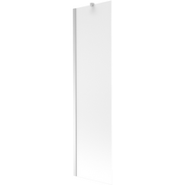 Mexen Next vonios ekrano durys, 1 sparno, 50 x 150 cm, matinės, chromas - 895-050-000-00-30-01