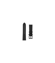 Fixed | Leather Strap with Quick Release 22mm for Smartwatch | Black