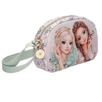 Topmodel - TOPModel Shoulder Bag SUMMER FEELING - Soft pink and sage green - Small (413312)