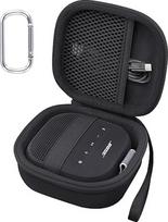 "Aenllosi" juodas kietas kelioninis dėklas, skirtas "Bose New SoundLink Micro" nešiojamam "Bluetooth" garsiakalbiui (2 kartos) - tik dėklas
