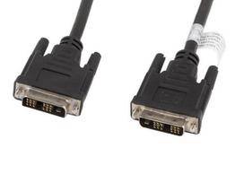 LANBERG cable DVI-D M 18+1 DVI-D M 18+1 3m black single link
