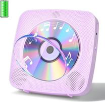 "Gueray" stalinis CD grotuvas "Bluetooth" CD grotuvas su garsiakalbiais namams 1800 mAh Nešiojamas CD grotuvas su AUX USB ausinių lizdu FM radijas su nuotolinio valdymo pultu Apsauga nuo dulkių LCD ekranas vaikams