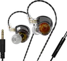 "ND Planet IEM" ausinės: 12 mm dvigubas magnetinis vairuotojas, "HiFi Gaming" ausinės su nuimamu 2 kontaktų kabeliu, triukšmą izoliuojantys ausinių monitoriai muzikantams, audiofilams, dainininkams, didžėjams