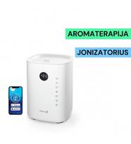 Oro drėkintuvas Clean Air CA-604W Smart : Drėgmės išgarinimas (ml/h) - 120-400, Galia (W) - 30, Išmatavimai (mm) - 210x215x290, Papildomos funkcijos - Jonizavimo technologija, Patalpų plotas (m |m ) - 55|140, Pavadinimas - Oro drėkintuvas Clean Air CA-604W Smart, Vandens bako talpa (l) - 3.8