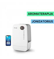 Oro drėkintuvas Clean Air CA-607W Smart : Drėgmės išgarinimas (ml/h) - 120-480, Galia (W) - 26, Išmatavimai (mm) - 230x150x370, Papildomos funkcijos - Jonizavimo technologija, Patalpų plotas (m |m ) - 65|160, Pavadinimas - Oro drėkintuvas Clean Air CA-607W Smart, Vandens bako talpa (l) - 5.5