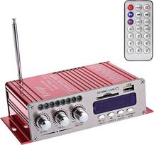 WINGONEER 12V HiFi Stereo Bluetooth Digitalaudioverstärker USB SD DVD FM Audio Radio Stereo MP3