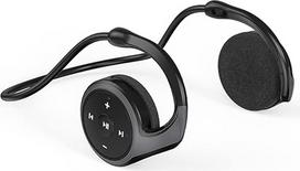 XUJAIOLQP Behind The Head Headphones, Bluetooth 5.0 Neckband Around Headphones, Lightweight Foldable Wireless Sports Sweatproof Headset