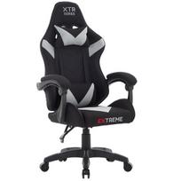 Žaidimų kėdė žaidėjams EXTREME XTR Light Gray iš audinio