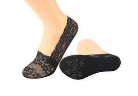 Pėdutės su silikonine juostele ir silikoniniu padu moterims Be Snazzy ST-46, juodos, 36-41