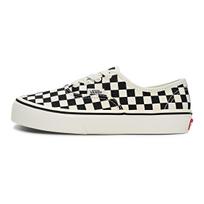 Vans Authentic languotos patvarios žemakulnės vaikiški riedlenčių batai vaikiški sportbačiai juodi balti VN000WWXKIG 29