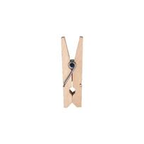 La pince à linge bois naturel 4.7 cm est disponible en lot de 12 par Legeantdelafete.