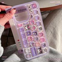 Three dimensional Keyboard Cartoon Expression Suitable for Apple 16promax Mobile Phone Case 15 Protective Case 14 Apple 16PROMAX