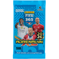 PANINI FIFA 365 AdrenXL 2026 kolekcinės kortelės – papildymas