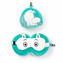 RELAXEAZZZ MOOMIN  travel pillow and eye mask