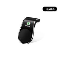 1x Automobilinis magnetinis L formos automobilio laikiklis GPS telefonui, emblema Skoda Octavia Fabia a7 Kamiq Kapoq Kodiaq Rapid SCALA Superb Yeti modeliams, priedai raudona
