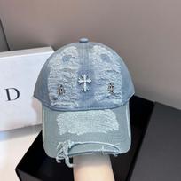Personalizuota retro kryžinė suplyšusi skalauta medvilninė beisbolo kepurė, madinga veidą jauninanti mažesnė ir senoviška kepurė, moteriška adjustable dramblio kaulas