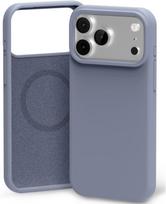 Dėklas Mercury Pure Magsafe Silicon Case Apple iPhone 17 Pro Max levandos pilka