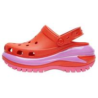 „Crocs“ EVA apvalios nosies įmaunami 7 cm klumpės unisex batai oranžiniai 207988-84J 37-38