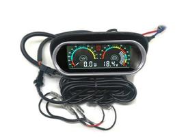 12v/24v Alyvos slėgio ir įtampos matuoklis