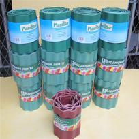 Sodininkystės gofruoto plastiko sodo tvora ir turėklų aptvaras. 9m x 10cm Green