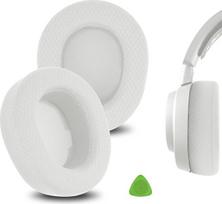 "Geekria Comfort" pakaitiniai tinkliniai ausų įdėklai "SteelSeries Arctis Nova Pro" belaidėms ausinėms Ausų įdėklai Ausų įdėklų remonto dalys (baltos spalvos)