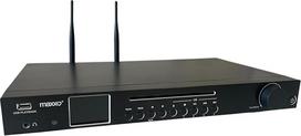 "Maxxo TR04CD" Hi-Fi imtuvas, skaitmeninis radijas su DAB+, FM, interneto radijas, CD grotuvas, "Bluetooth", "Wi-Fi", "Spotify", USB, UPnP, RDS, 2,4 colio spalvotas ekranas, žadintuvas, nuotolinio valdymo pultelis - juodas