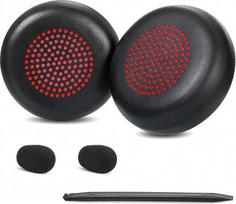 "Savi 8210" pakaitiniai ausų kilimėliai, suderinami su "Plantronics" "Savi 8210" "Savi 8220" belaidėmis ausinėmis Ausų kilimėliai Ausų kilimėliai baltyminės odos, didelio tankio putos, juodi