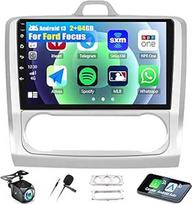 2+64G "Android 13" automobilinis radijas "Ford Focus Exi MT 2 3 Mk2/Mk3 2004-2011" su "Android Carplay" Automobilinis 9 colių jutiklinio ekrano radijas su "MirrorLink/BT Network Radio/FM GPS/WiFi, DSP/EQ/HiFi/SWC + atbulinės eigos kamera