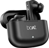 boAt Airdopes 91 45 valandų baterija, 50 ms mažo vėlavimo, ENx technologija, greitas įkrovimas, IPX4, IWP technologija, "Bluetooth" v5.3, TWS, belaidis ryšys su mikrofonu (aktyvi juoda)
