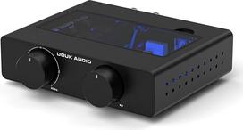 Douk Audio A5 stereofoninis stiprintuvas TPA3255, 600 W mini HiFi garso stiprintuvas D klasės namų kino sistemai, pasyvusis bokšto garsiakalbis Regal Tower su aukšto dažnio filtru + 48 V maitinimo šaltinis