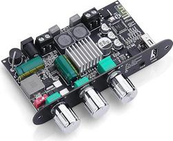 HiFi stiprintuvas su "Bluetooth 5.3" ZK-1001U monofoninis garso stiprintuvas namų stereo sistemai 100W stereofoninis lauko garso stiprintuvo imtuvo modulis su TB/USB/AUX įėjimu, DC 9-24V stiprintuvo grandinė