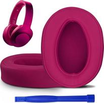 SOULWIT Professional Ear Pads Replacement for Sony WH-H900N (H.Ear on 2 Wireless) & MDR 100ABN (H.Ear on Wireless) Headphones Bordeaux