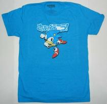 Sonic The Hedgehog Japanese Logo Video Game Tee Shirt New 3XL