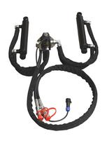 Hidraulinių cilindrų komplektas su solenoidu – Iron Baltic V formos peilio pasukimui (1800 mm)