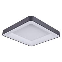 Giacinto 5304-850SQC-BK-3 modernus LED plafonas, juodas, 60x60 cm