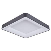 Giacinto 5304-850SQC-BK-4 modernus LED plafonas, juodas, 60x60 cm
