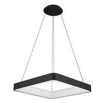 Giacinto 5304-850SQP-BK-3 modernus pakabinamas LED šviestuvas, juodas, 60x60 cm