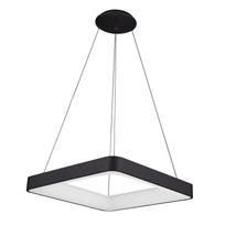 Giacinto 5304-850SQP-BK-4 modernus pakabinamas LED šviestuvas, juodas, 60x60 cm