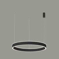 Brasco Up Down PND-56215D-080RPP-BK-3KS4K-TRDIMM modernus pakabinamas LED šviestuvas, juodas, 80 cm