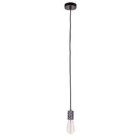 Millenia DS-M-010-03 MATT BLACK modernus pakabinamas šviestuvo laikiklis, matinės juodos spalvos, 4,8 cm