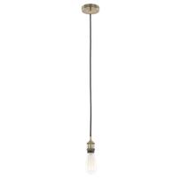 Classo DS-M-034 ANTIQUE BRASS modernus pakabinamas šviestuvo laikiklis, antikinio žalvario spalvos, 10 cm